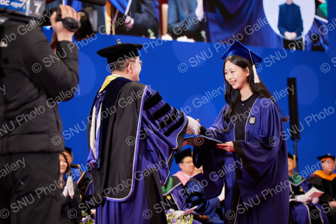 제80회 전기 학위수여식(학위 수여)