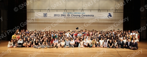 2013 서울대학교 국제하계강좌 수료식 및 한국어 수업
