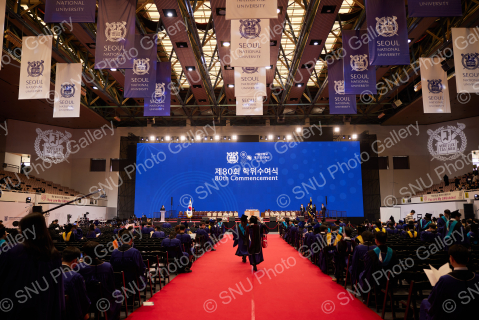 제80회 전기 학위수여식 스케치