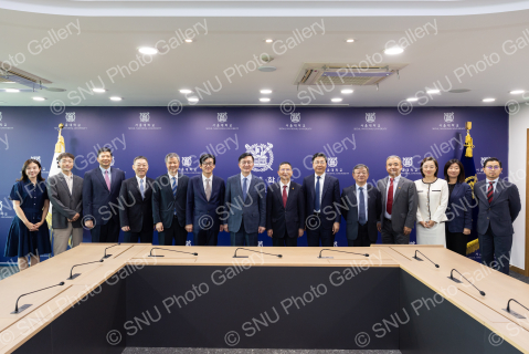 북경대학교 총장 접견