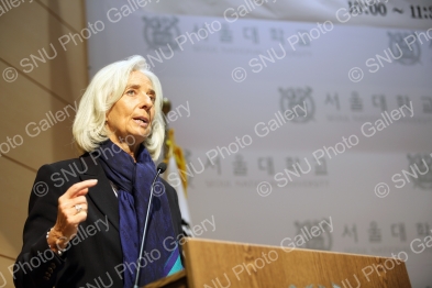 Christine Lagarde IMF 총재 강연