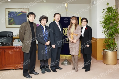 조수미씨 접견